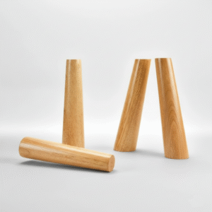 Patas para mesitas de noche - 4 uds