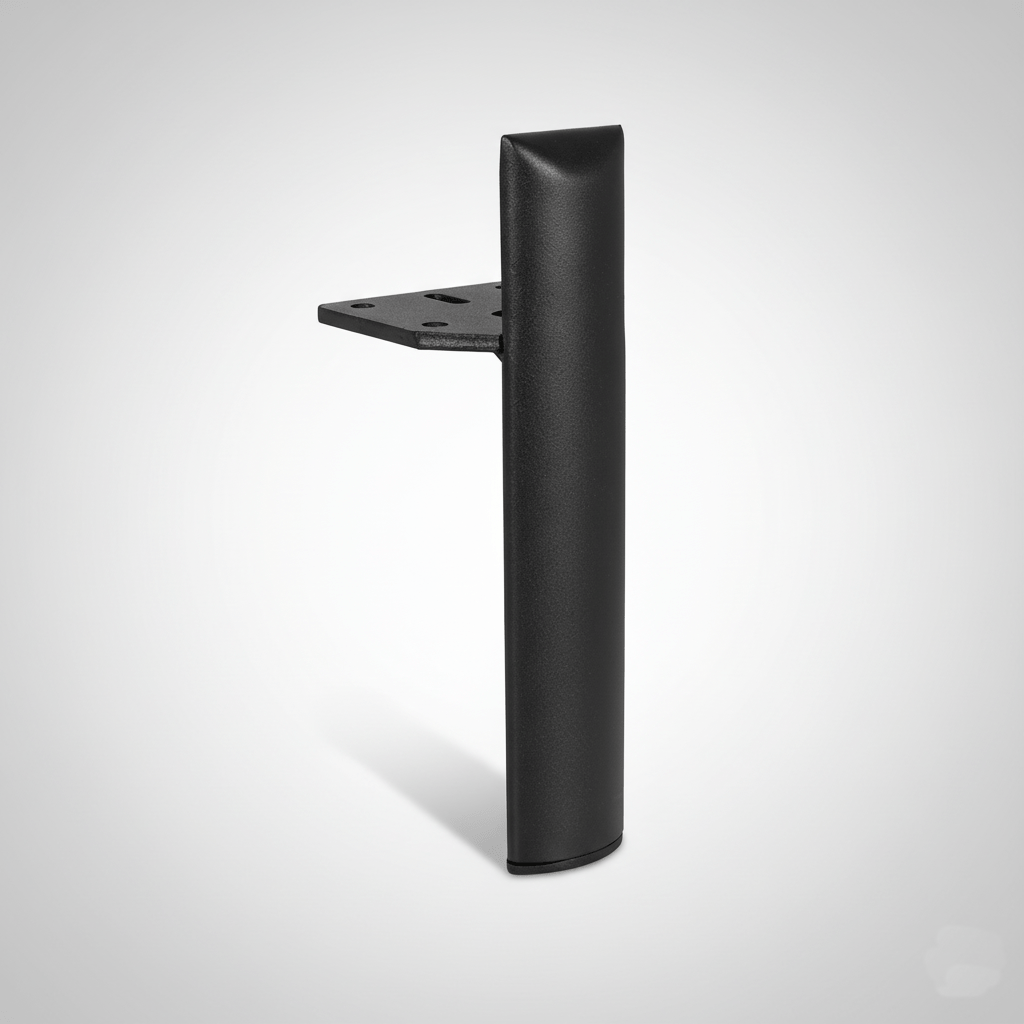 Pata metálica recta color negro