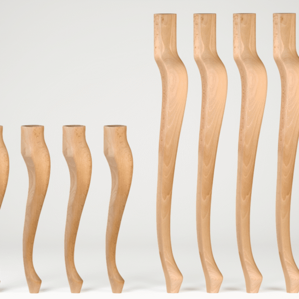 Patas para mesas de madera Chippendale - 4 uds