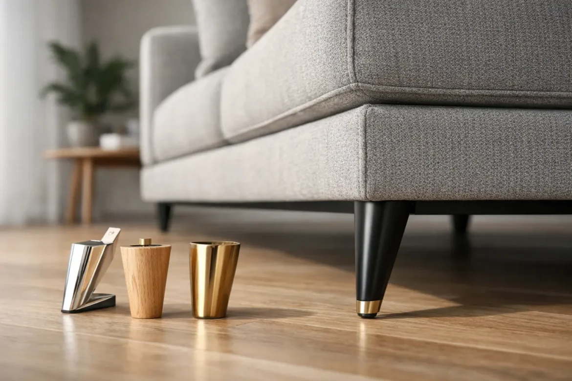 Patas para sofá modernas: cómo elegir bien