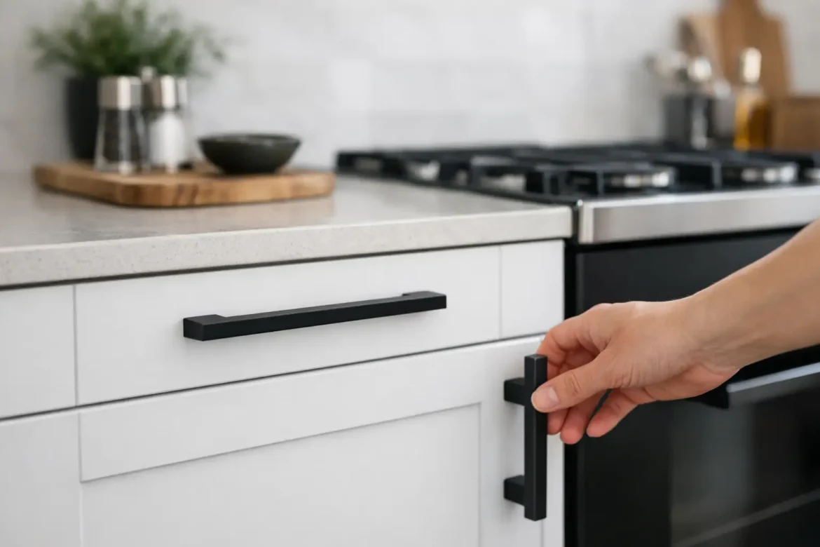 Tiradores negros para cocina: cómo elegirlos