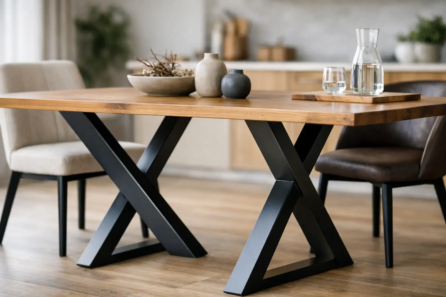 Patas de metal para mesa comedor: cómo elegir