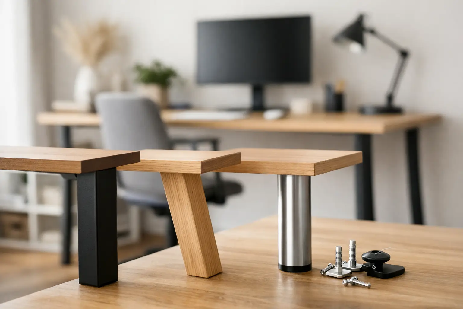 Patas mesa escritorio: cómo elegir bien