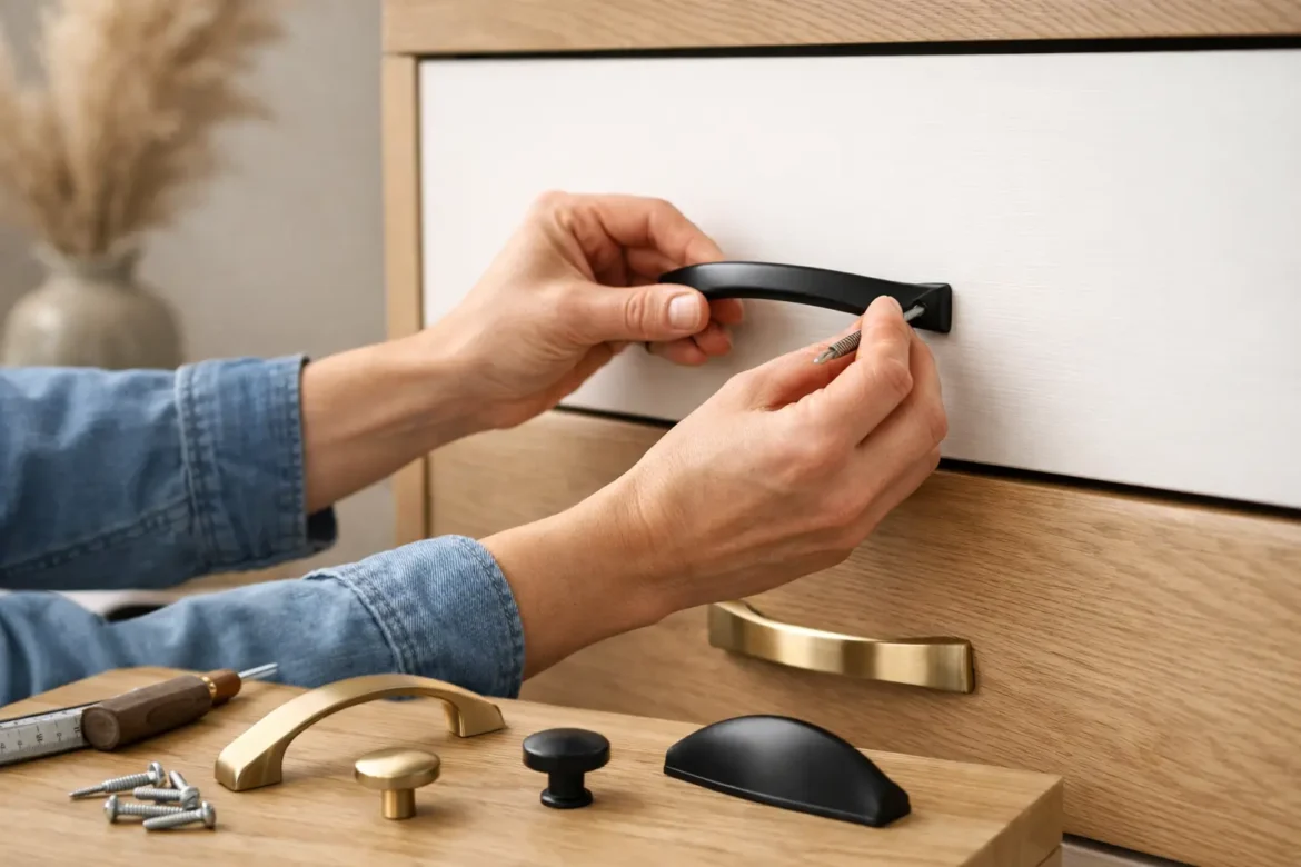 Cómo actualizar muebles con tiradores bien elegidos