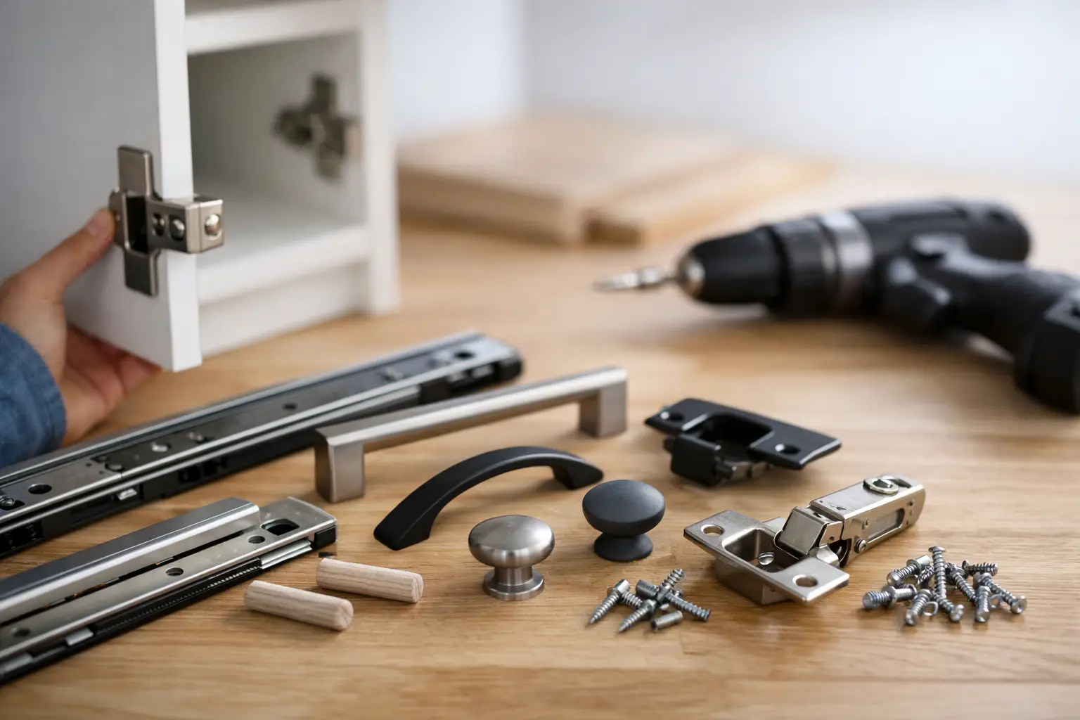 Cómo elegir herrajes para muebles