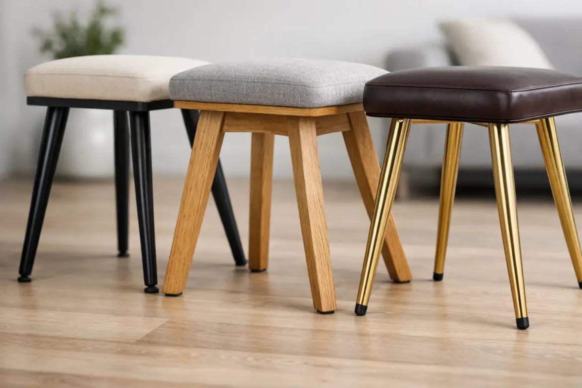Patas para banco para un asiento firme y bonito
