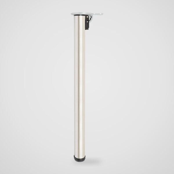 Pata plegable para mesa Ø 50 mm, regulable de 71 a 74 cm
