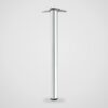 Pata regulable de acero Ø 80 mm para mesa alta y barra, 87 cm
