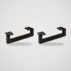 Patas metálicas en U para mueble bajo y banco, 6 × 22,5 cm – 2 uds